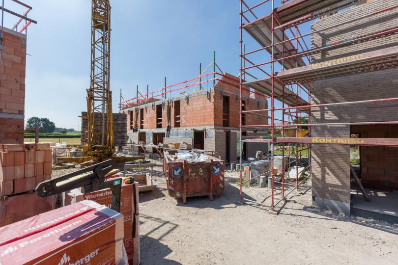 Ruwbouw woningen Dorpserf in Humbeek | DCA
