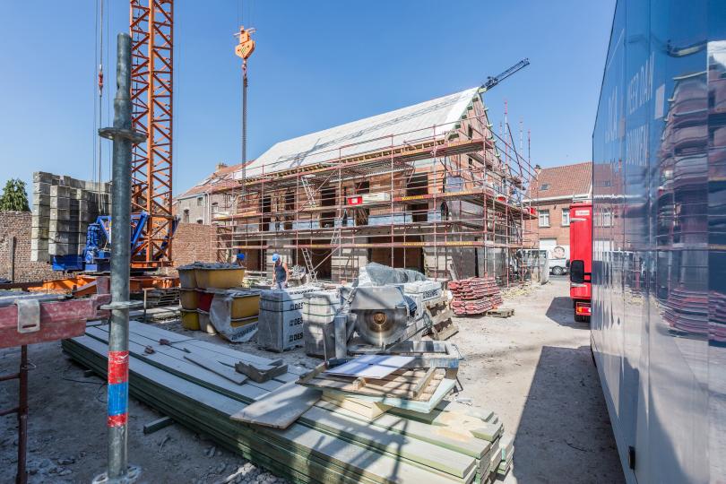 Ruwbouw woningen Dorpserf in Humbeek | DCA