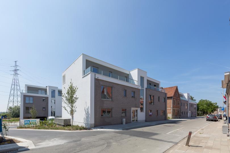 Buitenkant residentie Rietvelden in Kallo | DCA 