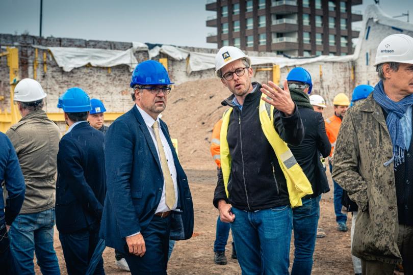 Grootste afgraving in jaren van start aan Antwerpse Eilandje