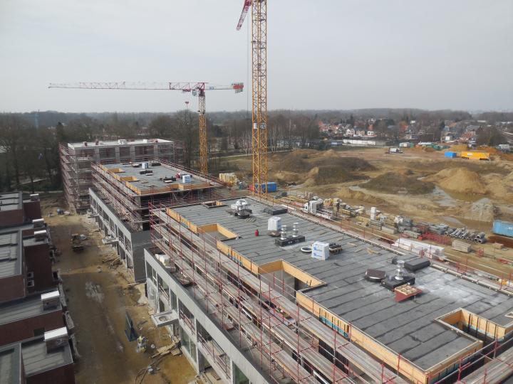 Luchtfoto project "Midden" in Boechout