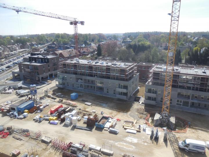Luchtfoto project "Midden" in Boechout