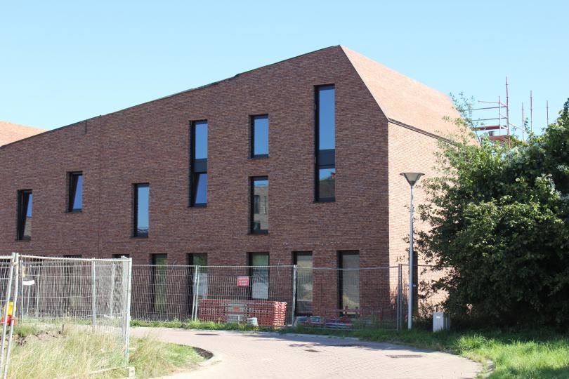 De Lelielaan in Hemiksem tijdens de uitvoering