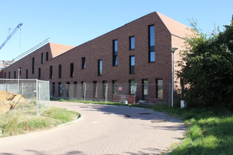 De Lelielaan in Hemiksem tijdens de uitvoering