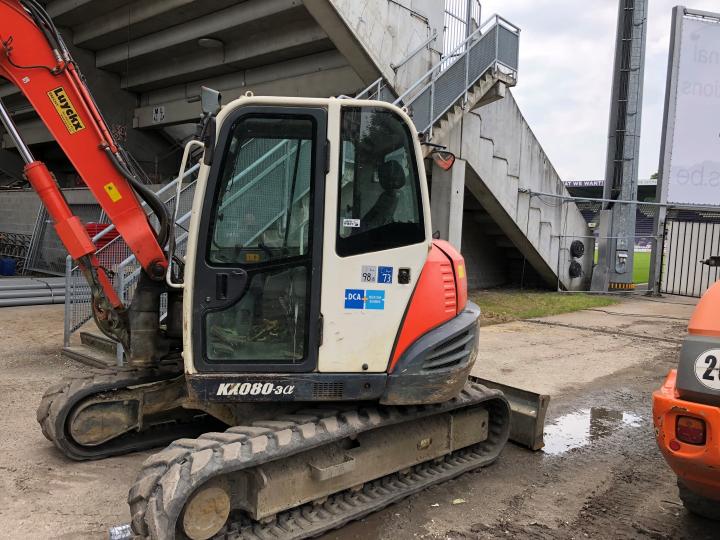 Werken aan Olympisch Stadion K.F.C.O. Beerschot Wilrijk | DCA