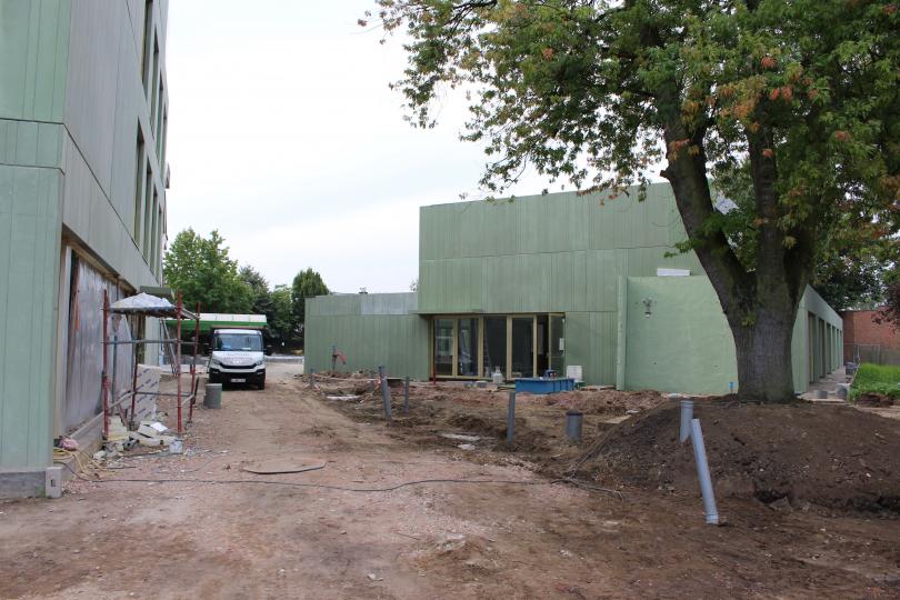 De werf van BSGO Laerhof in Merksem