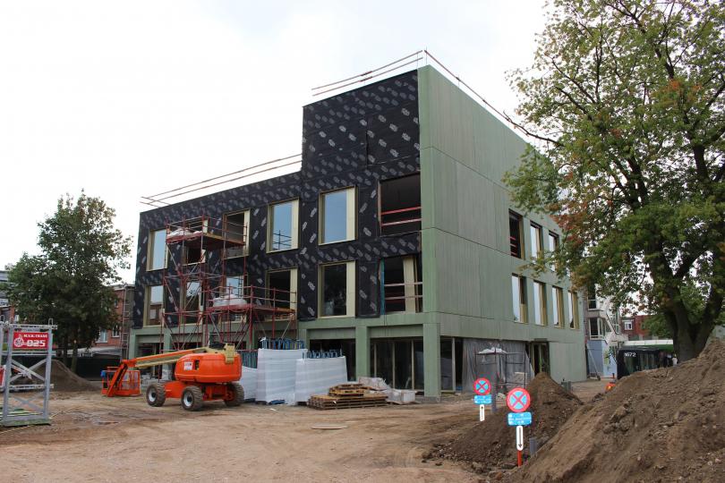 De werf van BSGO Laerhof in Merksem