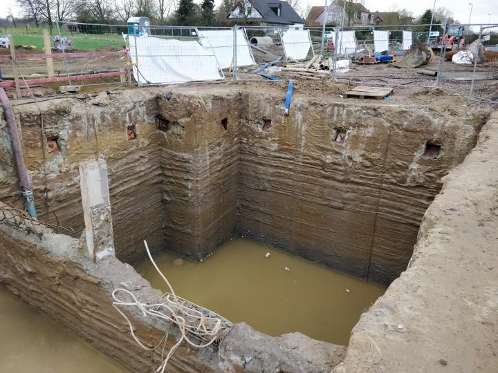CSM-wand en onderwaterbeton voor bekken in Boutersem CSM-wand en onderwaterbeton voor bekken in Boutersem
