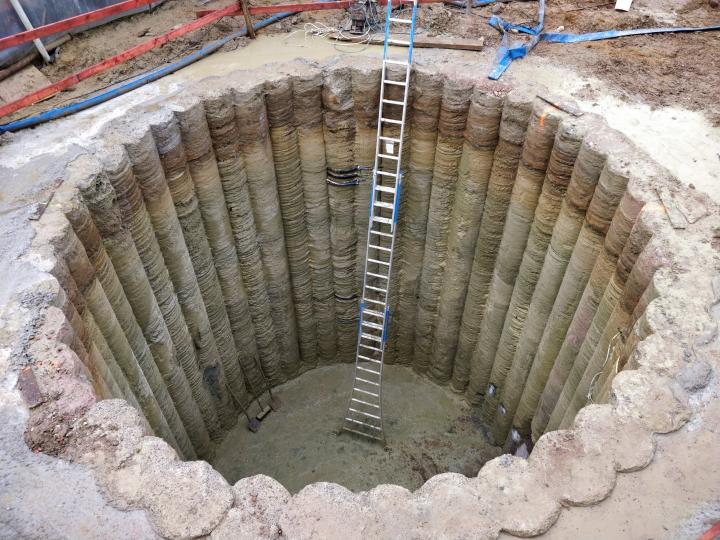 CSM-wand en onderwaterbeton voor bekken in Boutersem CSM-wand en onderwaterbeton voor bekken in Boutersem