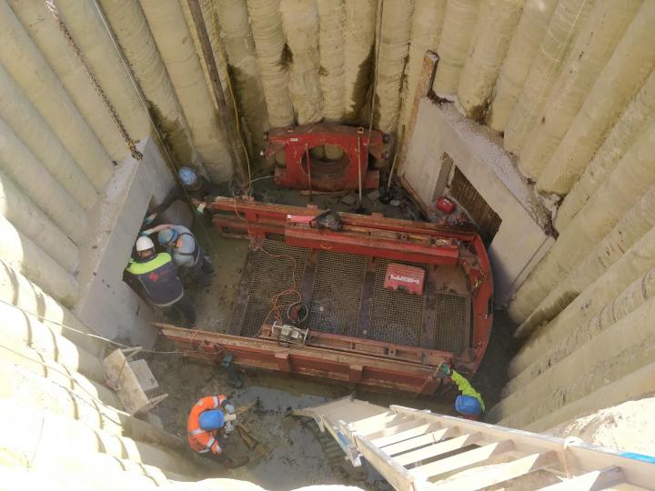 CSM-wand en onderwaterbeton voor bekken in Boutersem CSM-wand en onderwaterbeton voor bekken in Boutersem