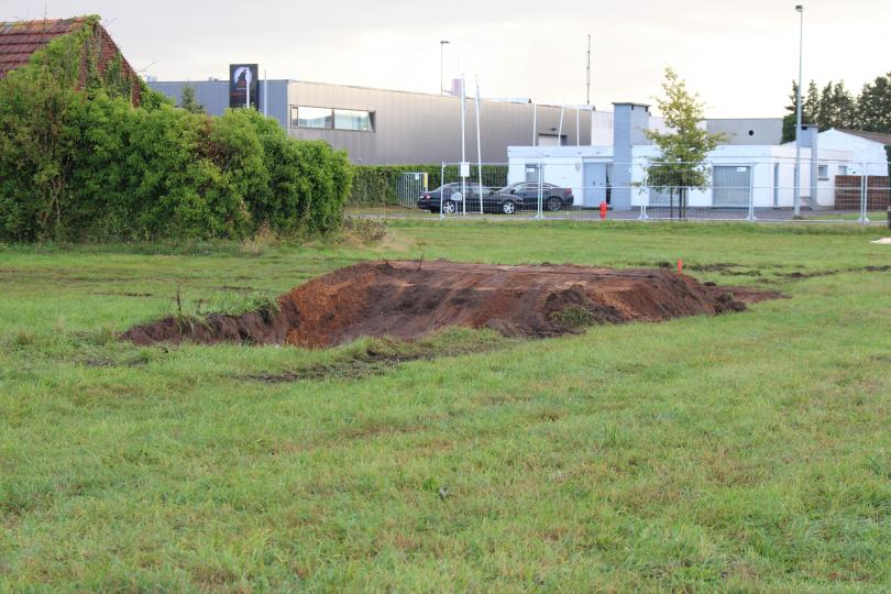 Een deel van het hindernissenparcours op onze nieuwe site | Industrierun 2018 bij DCA