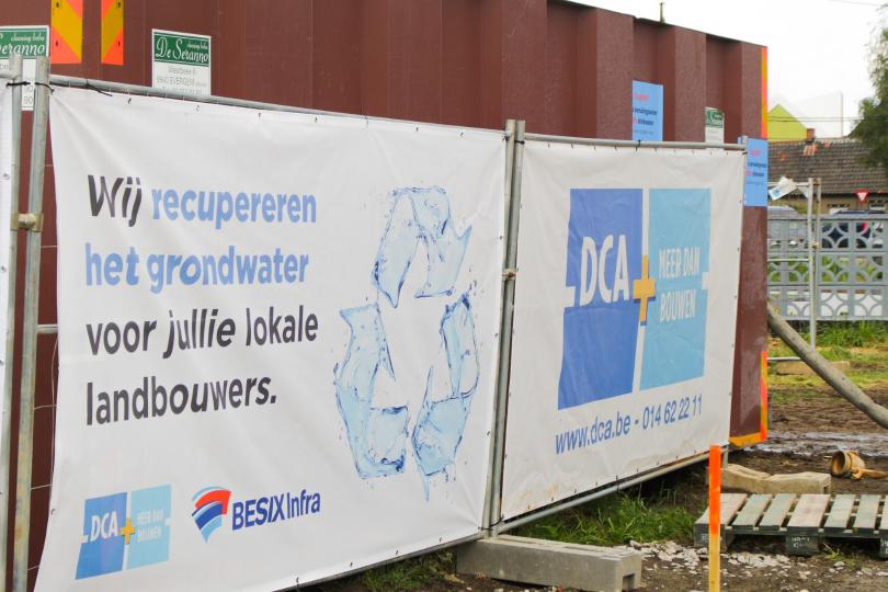 DCA draagt bij tot het recuperatie van werfwater DCA draagt bij tot het recuperatie van werfwater