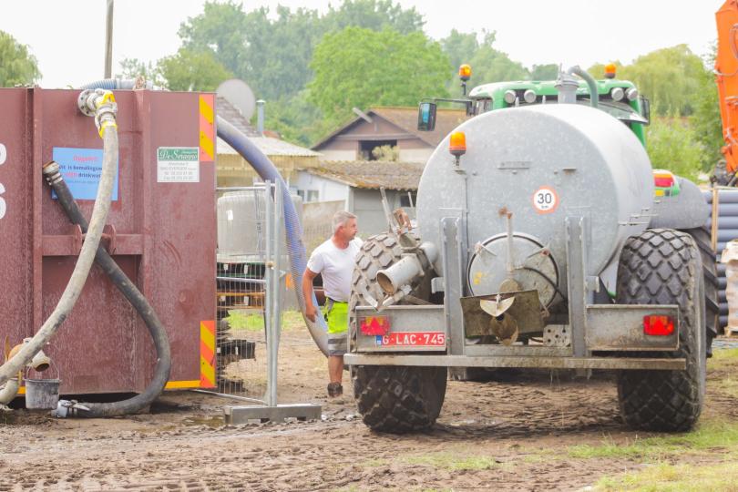 DCA draagt bij tot het recuperatie van werfwater DCA draagt bij tot het recuperatie van werfwater