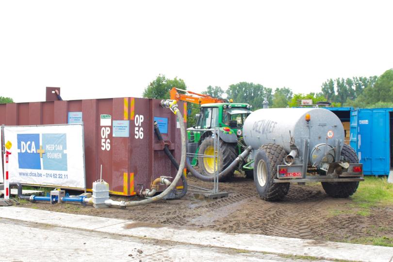 DCA draagt bij tot het recuperatie van werfwater DCA draagt bij tot het recuperatie van werfwater