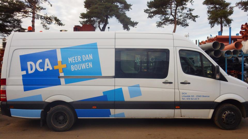 Bestickering bedrijfsvoertuigen