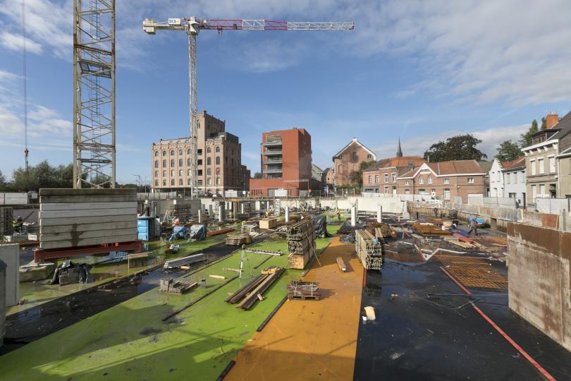 Eerste steenlegging van woonproject Brig in Boom Eerste steenlegging van woonproject Brig in Boom