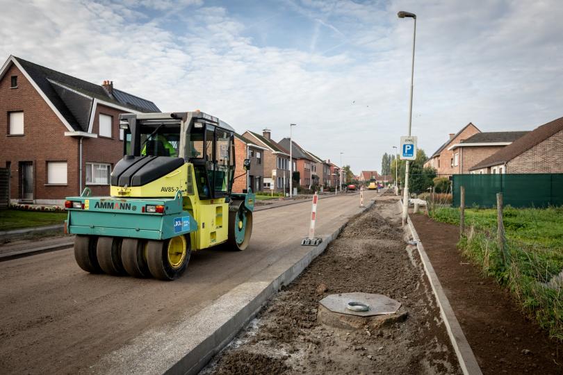 Opgeleverd: Kleistraat in Aartselaar