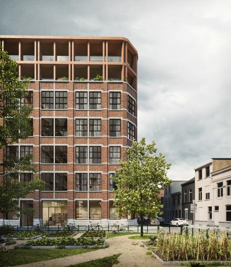 Voormalige industriële ATEA-site wordt dé hippe woonbuurt aan het Prins Albertpark in Berchem