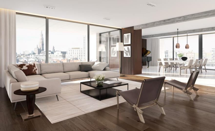 Animatiebeeld Gilliams Lofts in Antwerpen | DCA