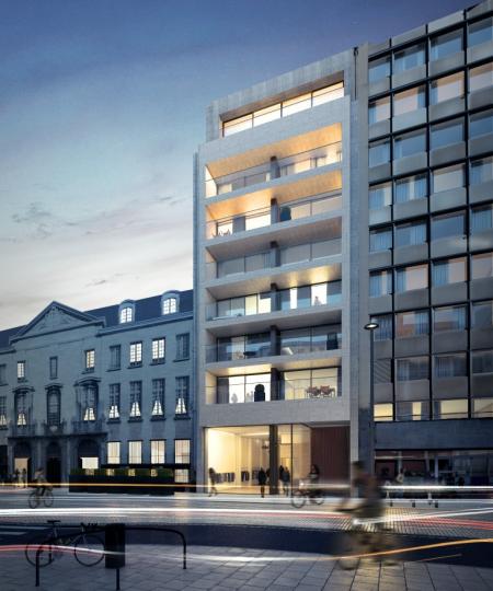 Animatiebeeld Gilliams Lofts in Antwerpen | DCA