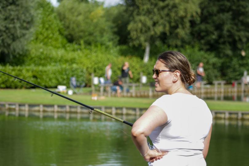 Forelvissen met de collega's