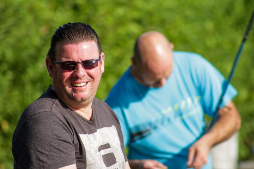 Forelvissen met de collega's