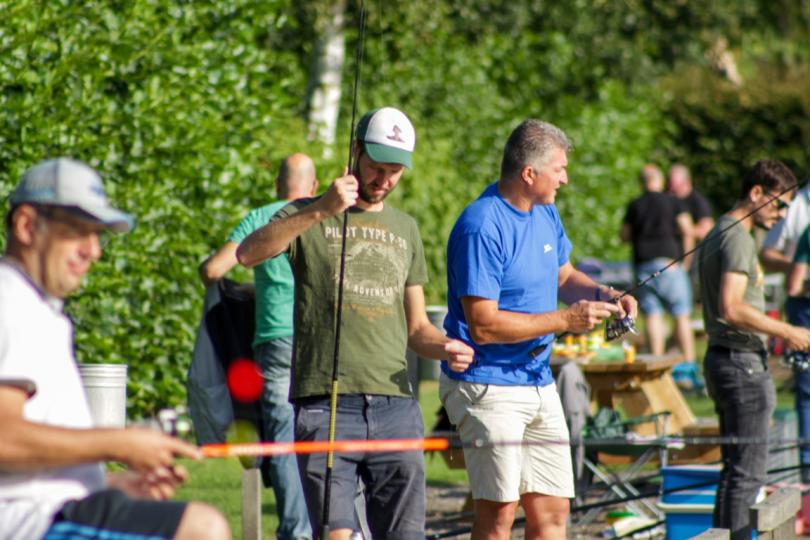 Forelvissen met de collega's