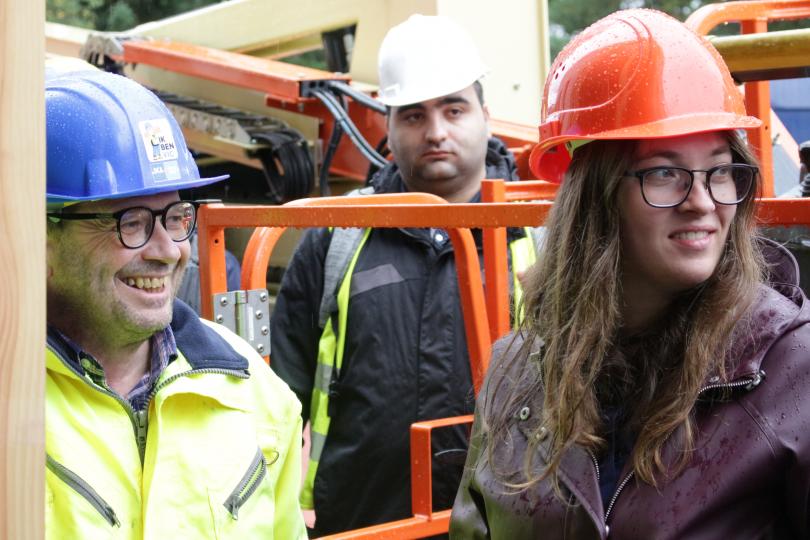 Werfbezoek OHO Studenten Bouw Thomas More