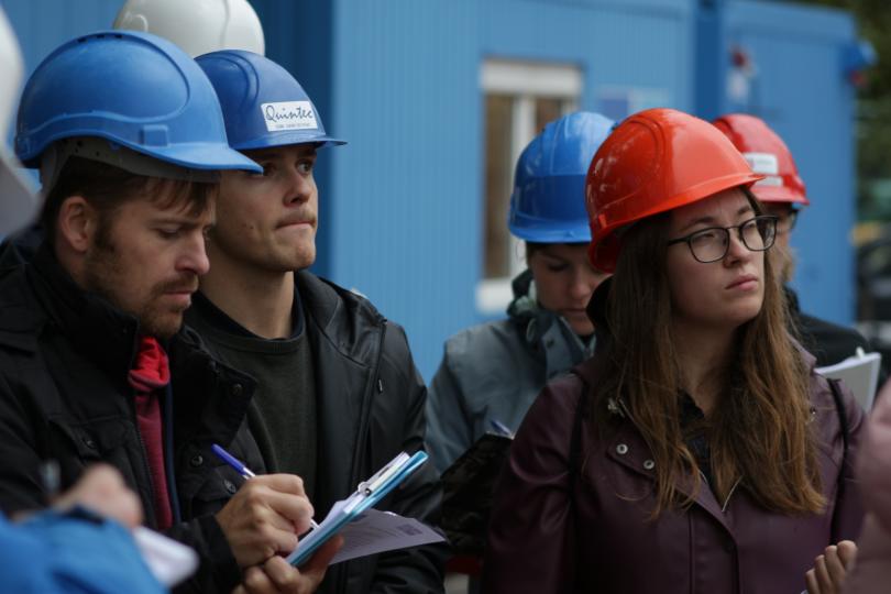 Werfbezoek OHO Studenten Bouw Thomas More