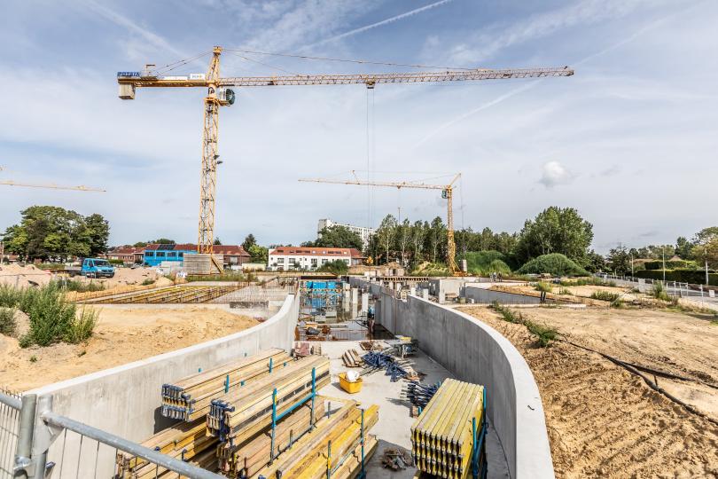 Akkerlaan Willebroek P3 ruwbouw inrit kelder