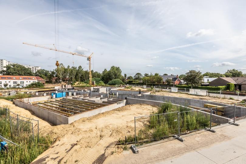 Akkerlaan Willebroek P3 ruwbouw kelder