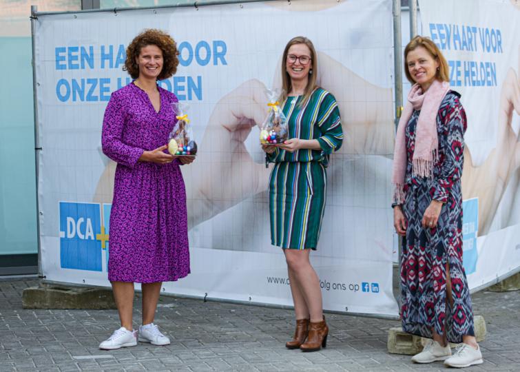 Zorginstellingen bedanken DCA! Zorginstellingen bedanken DCA!