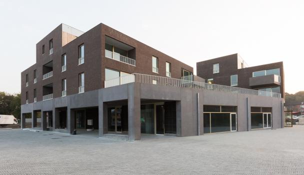 Buitenkant project "Midden" in Boechout