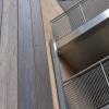 Detail van de speciale gevelafwerking in Beerzel