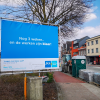 Speciale borden telden af naar einde werken in Malle