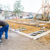 Funderingswerken van BSGO Laerhof in Merksem
