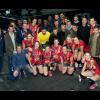 Asterix Avo & K.F.C.O. Beerschot Wilrijk samen op de foto