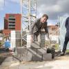 Eerste steenlegging van woonproject Brig in Boom
