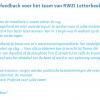 Positieve feedback voor RWZI Gooik! 