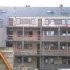 Zicht op de terrassen van de werf in Beerzel