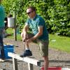 Forelvissen met de collega's